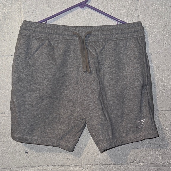 Gymshark Heather Gray Athletic Shorts - Picture 1 of 4